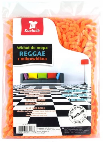 Mop Plaski Mikrofibra REGGAE-ZAPAS